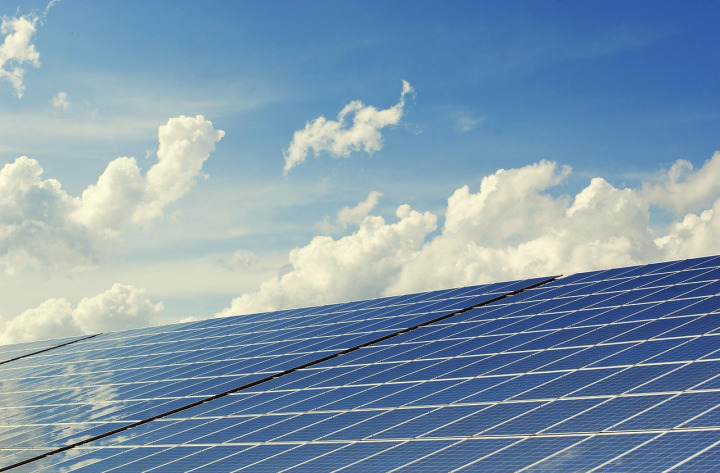solar panels house rooftop